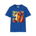 thumbnail image 3 of Basset Hounds PopArt6 Unisex Softstyle T-Shirt, 3 of 10