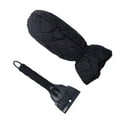 thumbnail image 4 of Ice Scraper Mitt 2 in 1 Design Elastic Band Snow Shovel Glove Cold Proof, 4 of 7