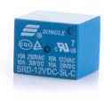 thumbnail image 2 of HUGFEGWE DC 12V 10A Power Relay PCB Mount 5 Pins Conversion Type (10 Pack) CA919-113139, 2 of 8
