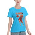thumbnail image 2 of Women's Basic Short Sleeve T-Shirt Slam Dunk Rukawa Maple, 2 of 6