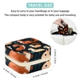 thumbnail image 5 of Squirrel Travel Portable Square Necklace Holder with Earring Holder, Display Case - Travel Organizer for Rings, Earrings, Necklaces, Bracelets - Suitable for Girls and Women, 5 of 6