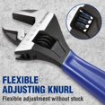 thumbnail image 4 of Juego de llaves ajustables WORKPRO de acero Cr-V de 4 a 12", 5 piezas, 4 of 7