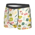 thumbnail image 2 of Naloa Medical Icons Print Mens Underwear - Boxers for Men, Classic Briefs for Men, 2 of 9