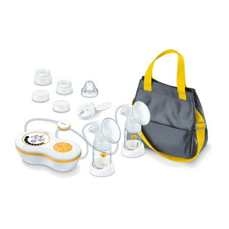 Beurer Electric Dual Breast Pump, Double, for Moms, Comfortable with Strong Suction, (Best Dual Electric Breast Pump)