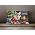 thumbnail image 4 of French Bulldog Cozy Christmas Throw Pillow DAC2661, 4 of 4