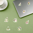 thumbnail image 4 of 35pcs Cute Frog Stickers Celebration Stickers Floral Stickers Fun Stickers for Laptops Notebooks Suitcases, 4 of 9