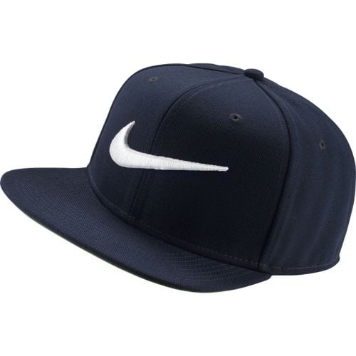 esperanza Permitirse malo Nike Swoosh Pro Snapback Cap Dark Obsidian Adjustable Hat - Walmart.com