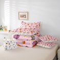 thumbnail image 6 of Manfei Spooky Halloween Ghosts 7-Piece Twin Bedding,Autumn Pumpkins Bedding Comforter Set,Black,Black Reversible, 6 of 7