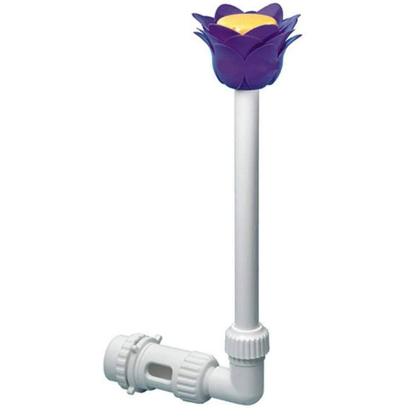 Swimming Pool Fountain, Flower Shape Wall Mounted for Above and Below Ground Swimming Pools, Bath, Spa, Adjustable Waterfall Fountain, Pond Fountain Yard Garden Decoration