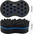 thumbnail image 5 of 50 clips para peluca de 32 mm, clips a presión para extensiones de cabello, pinzas para el cabello en forma de I, herramientas, 6 dientes, clips de extensión de cabello de color negro, 30 agujas de co, 5 of 5