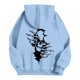 thumbnail image 1 of MHFRRA Sudaderas con Capucha para Hombre para Actividades Al Aire Libre Sudaderas Cómodas con Estampado Gráfico, Ideales para Uso Informal En Verano y Otoño Azul, 1 of 2