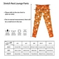 thumbnail image 6 of COEQINE Halloween Ghost Bat Spider Web Orange Girls's Sport Legging Casual Buttery Soft Athletic Pants Stretchy High Waist Pants, for 4-5 Years Kids Girls, 6 of 7