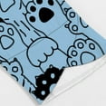 thumbnail image 3 of CLOOCL Slacks Pants Cartoon Cat Paw 3D Print Loose Pants Plus Size Wide Leg Pants, 3 of 6