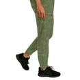 thumbnail image 2 of Healing Hands Scrubs for Women Jogger Camo Pant Tate 5 Pockets Moisture Wicking, Easy Care, 360° Stretch, Quick Dry - 9350, Plus Size, 3XL, Olive, 2 of 7