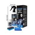 thumbnail image 3 of 180ml Automotive Headlight Restoration Kit with Polishing and Protective Coating for Yellowing, Oxidation, Scratches, Rain Stains, Suitable for All Car Models, 3 of 7