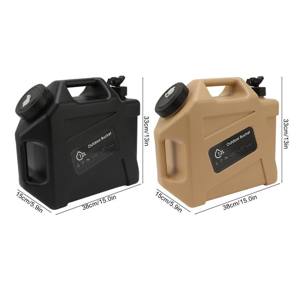 12L Large Capacity Water Storage Containers, Camping Water Container