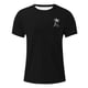 thumbnail image 4 of Ceisia Men's Casual Crew Neck T-Shirt with Palm Tree Print Breathable Stretch Short Sleeve Tee Gift, 4 of 6