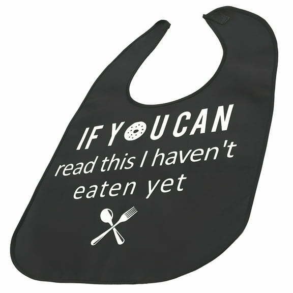 TELOLY Elderly Bib Washable Adult Bibs Waterproof for Men Protector Advanced Polyester