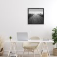 thumbnail image 3 of Stupell Industries Traditional Country Road in Morning Mist Black Floating Frame Canvas Art, 18 x 18, by Chip Forelli, 3 of 8