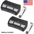 thumbnail image 2 of 2 Pack For Genie Gitr-3 Ocdtr-3 Intellicode Remote Door Garage, 2 of 5