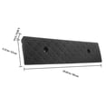 thumbnail image 2 of unbranded Rampas De Curb De Plástico Negras Para Entrada En Casa Con Superficie Antideslizante Y Material Resistente, 2 of 8