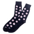 thumbnail image 3 of Men's Fun Baseball Crew Socks, Sock Size 10-13 / Shoe Size 6-12.5, Great Holiday/Birthday Gift, 3 of 3