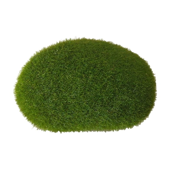Gaiwos Artificial Moss Rock 4 inches, Faux Green Stones Green Moss Balls Decor, for Floral Arrangements Fairy Gardens and Crafting