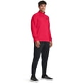 thumbnail image 2 of Sudadera Under Armour ArmourFleece 1/4 con cremallera roja y negra, 2 of 5