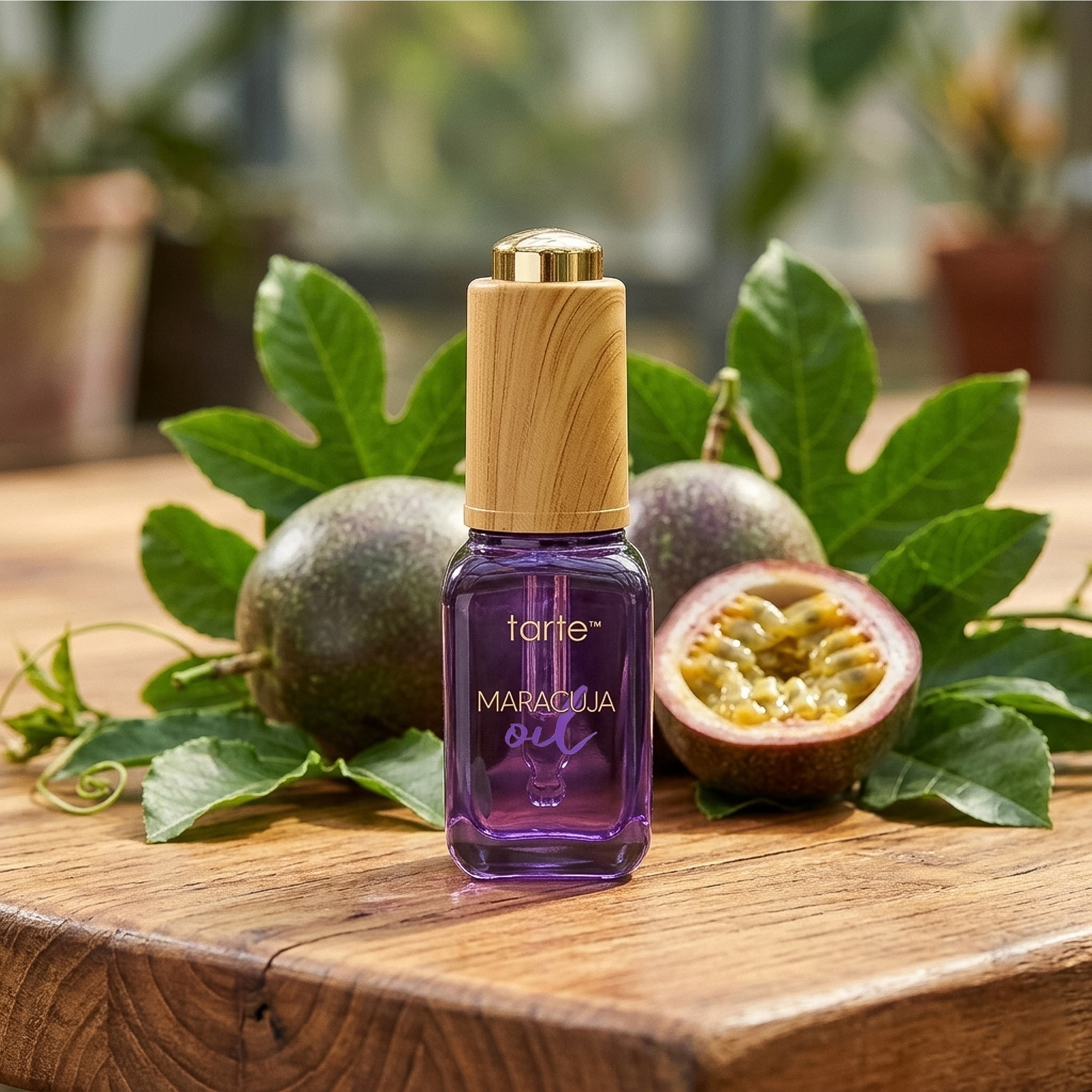 Tarte Maracuja Face and Body Oil, Vitamin C Hydrating Travel Size Oil, Smooth Lightweight & Moisturizing, 0.5 fl oz