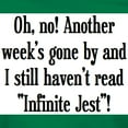 thumbnail image 3 of CafePress - Read Infinite Jest Women's Dark T Shirt - Women's Traditional Fit Dark T-Shirt, 3 of 4