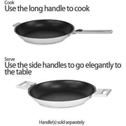 Cristel Strate Fryingpan, 12, Silver