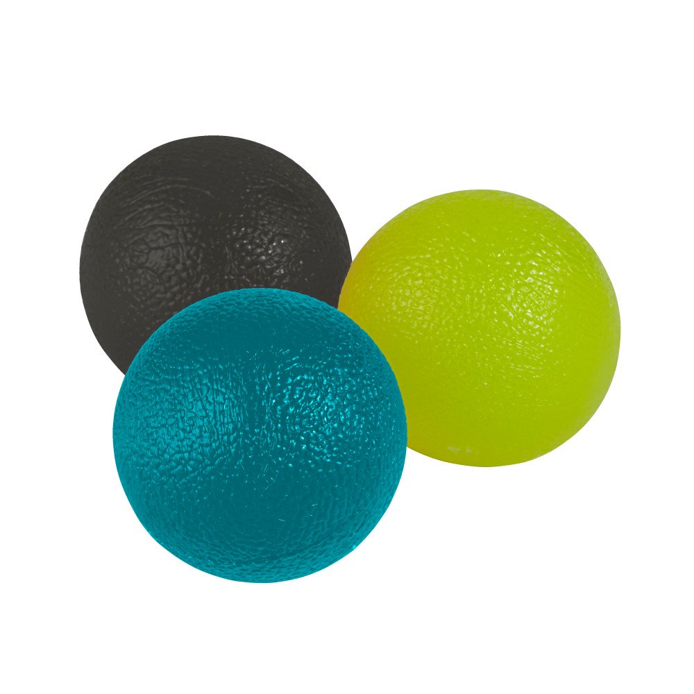 Gaiam Restore Hand Therapy Exercise Balls, 3 Pack