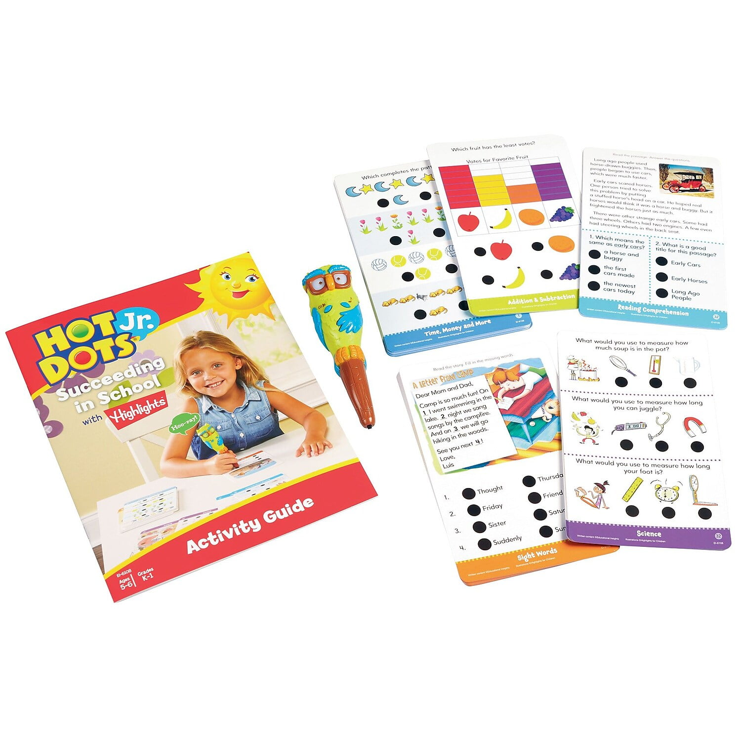 Educational Insights Hot Dots® Jr. Let'S Master Grade 1 Reading Set With Hot  Dots Pen - JCPenney