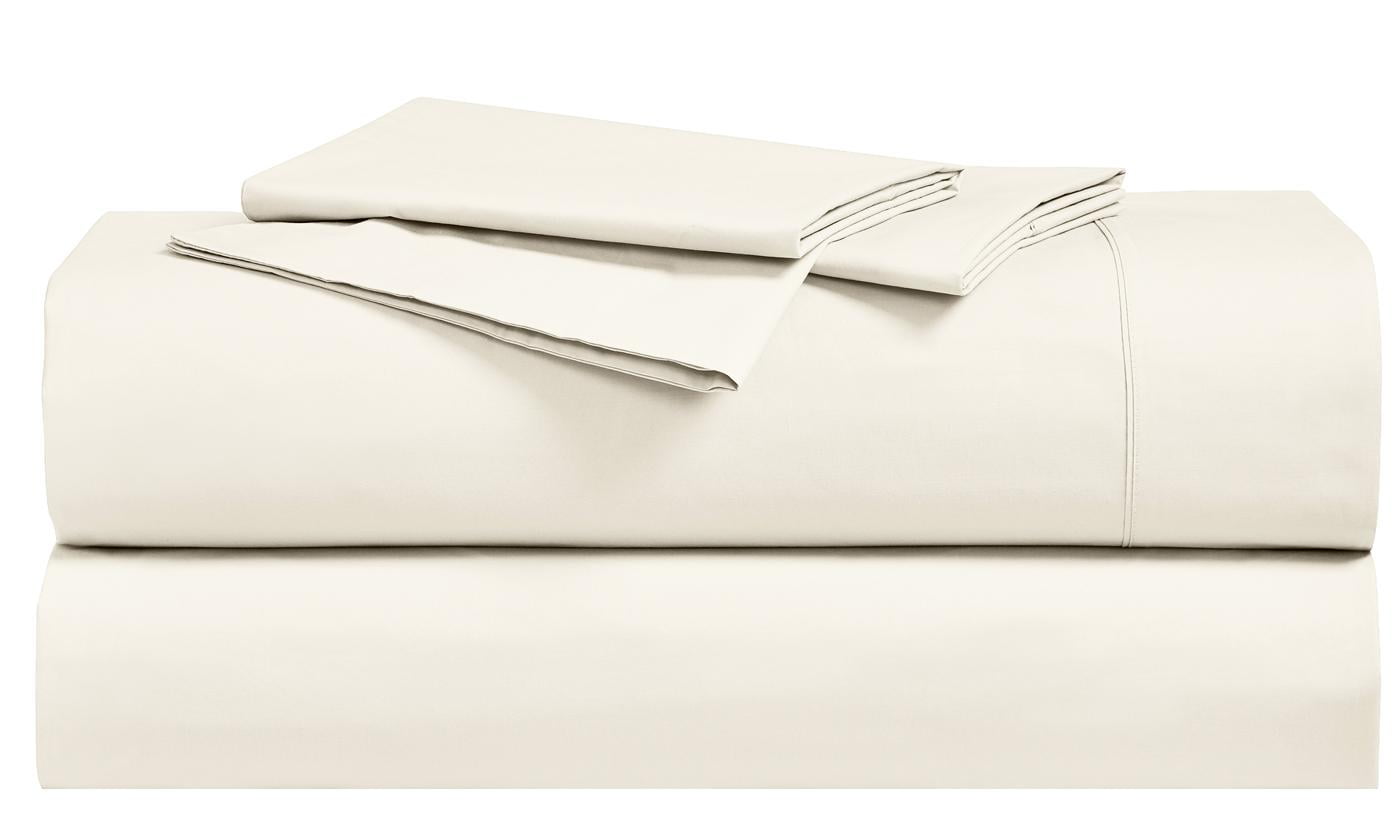 Soft 100 Cotton Brushed Percale Sheet Sets LongStable Cotton 250