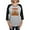 Heather/Black, variant on CafePress - Pumpkin Party Design – Halloween Fun Women's Baseball T Shirt - Womens Baseball Tee
