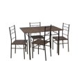 thumbnail image 1 of Comedor Mainstays 5 Piezas color Chocolate, 1 of 4