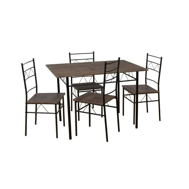 Comedor Mainstays 5 Piezas color Chocolate