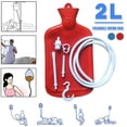 thumbnail image 1 of Bolsa de Enema reutilizable de 2L y 2000ML, irrigación de limpieza de colon, Kit de bolsa de goma de desintoxicación reutilizable para el hogar brillar Electrónica, 1 of 5