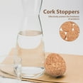 thumbnail image 3 of OUNONA 20Pcs Glass Bottle Corks Cork Stoppers for Bottles Natural Seal for Party Atmosphere, 3 of 7