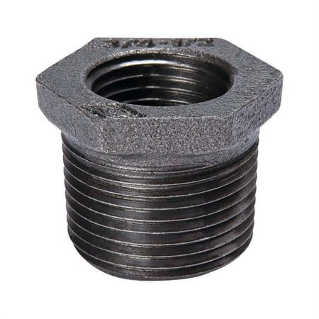 B & K Products 4908513 Southland 3 in. FPT x 1.5 in. Dia. FPT Black Malleable Iron Hex Bushing