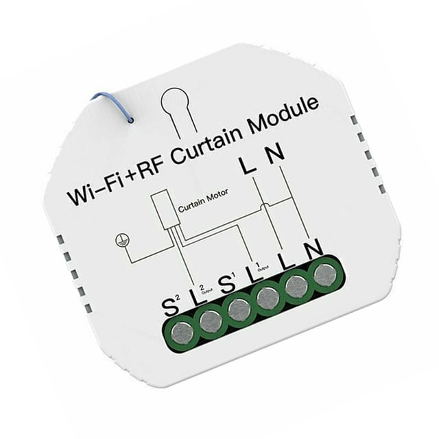 ziyahihome Module d'Interrupteur de Rideau Module de Moteur de Volet WiFi Module de Contrôle de Moteur de Rouleau de Rideau pour Maison Intelligente