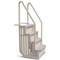 thumbnail image 1 of Confer Plastics STEP1X Piscine Système d'Entrée 4 Marches, Gris, 1 of 9