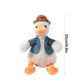 thumbnail image 3 of Plush Companion​​ Repeating Plush Duck Animated Talking Recording Dancing Plush Toy Interactive Gift Animated Toy​​, 3 of 7