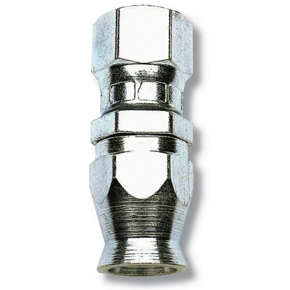 Russell Automotive Hose End Fitting 620131 PowerFlex; -3 AN Hose; -3 AN Outlet; Straight; Natural; Silver; Steel; Single