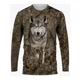 thumbnail image 1 of Camiseta De Manga Larga Con Estampado 3d De Caza Camuflaje, 1 of 5