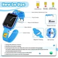 thumbnail image 7 of SHANNA Kid's 4G GPS Cellular 40 mm Blue Plastic Case with Blue Band, Blue, 7 of 7