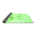 thumbnail image 2 of Ahgly Company Indoor Square Oriental Green Modern Area Rugs, 3' Square, 2 of 4