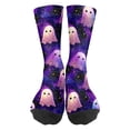 thumbnail image 2 of IYYVV Halloween Crew Socks For Men Women Casual Dressy Spooky Ghost Novelty Crazy Socks Fit Casual Sport Formal Crew Socks Gifts One Size, 2 of 6