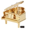 thumbnail image 6 of Matashi 24K Gold Plated Grand Piano Ornament – Valentine’s Day Gift for Her, Wife – Home Decorative Tabletop Showpiece, 6 of 7