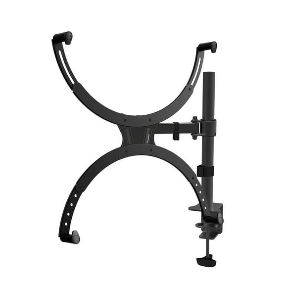 Single Monitor Desk Mount & Adapter VESA Mount for LCD LED Screen up to 19"~27" with VESA 75X75 Monitor Stand - VESA Adapter Fit for 40mm-70mm Computer Monitor (Kit Combo)